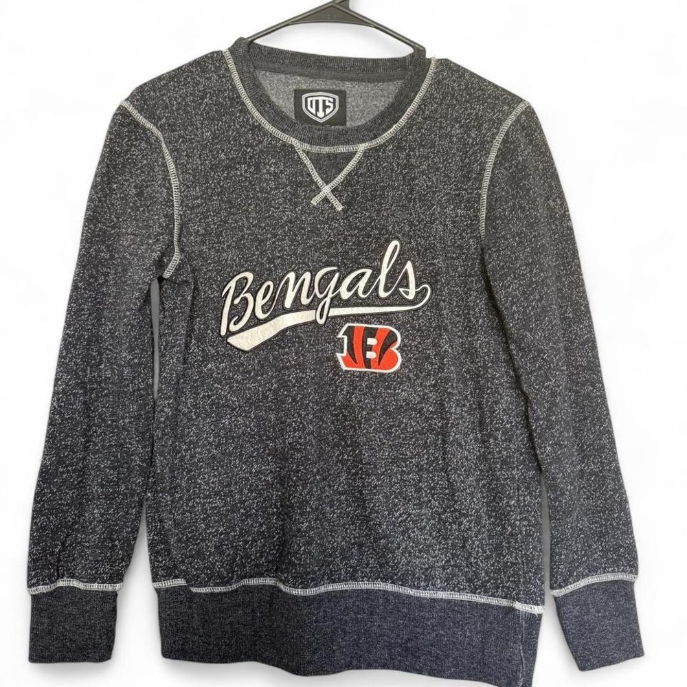 Grey NFL Cincinnati Bengals crewneck sweatshirt size small